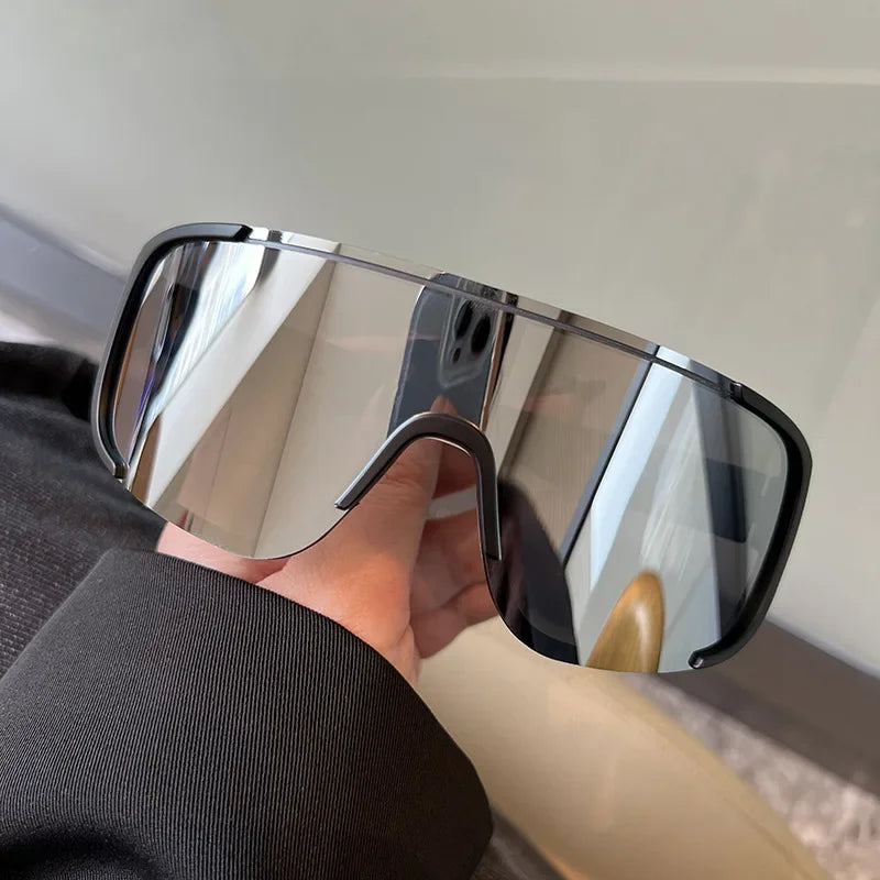 Cycling Sunglasses Windproof Mirror Lenses For Men Women