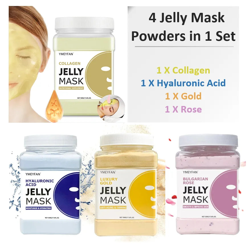 YMEYFAN Jelly Face Mask Powder For Facials Esthetician Supplies