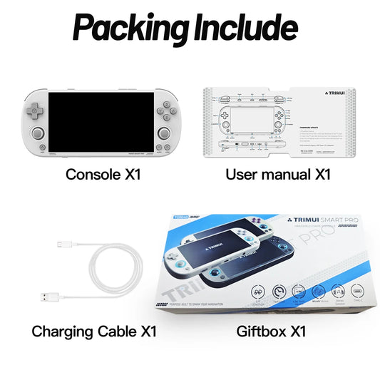 Trimui Smart Pro Handheld Game Console With IPS Display Linux Joystick RGB