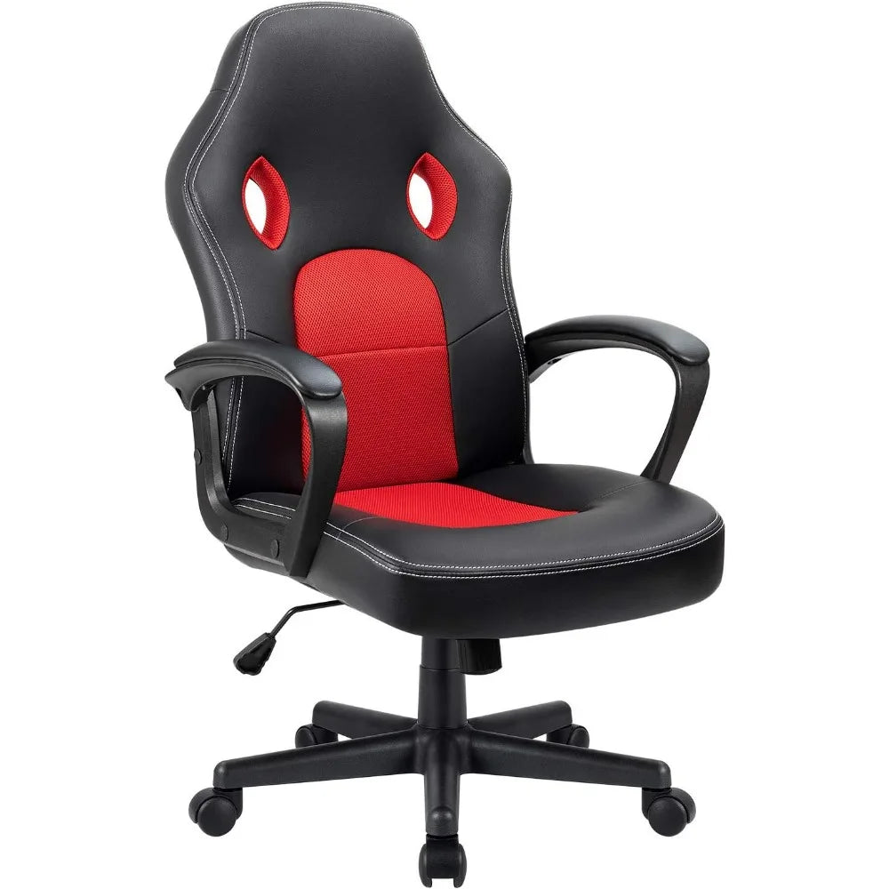 Furmax Gaming Chair Adjustable Swivel Desk Chair With Lumbar Support