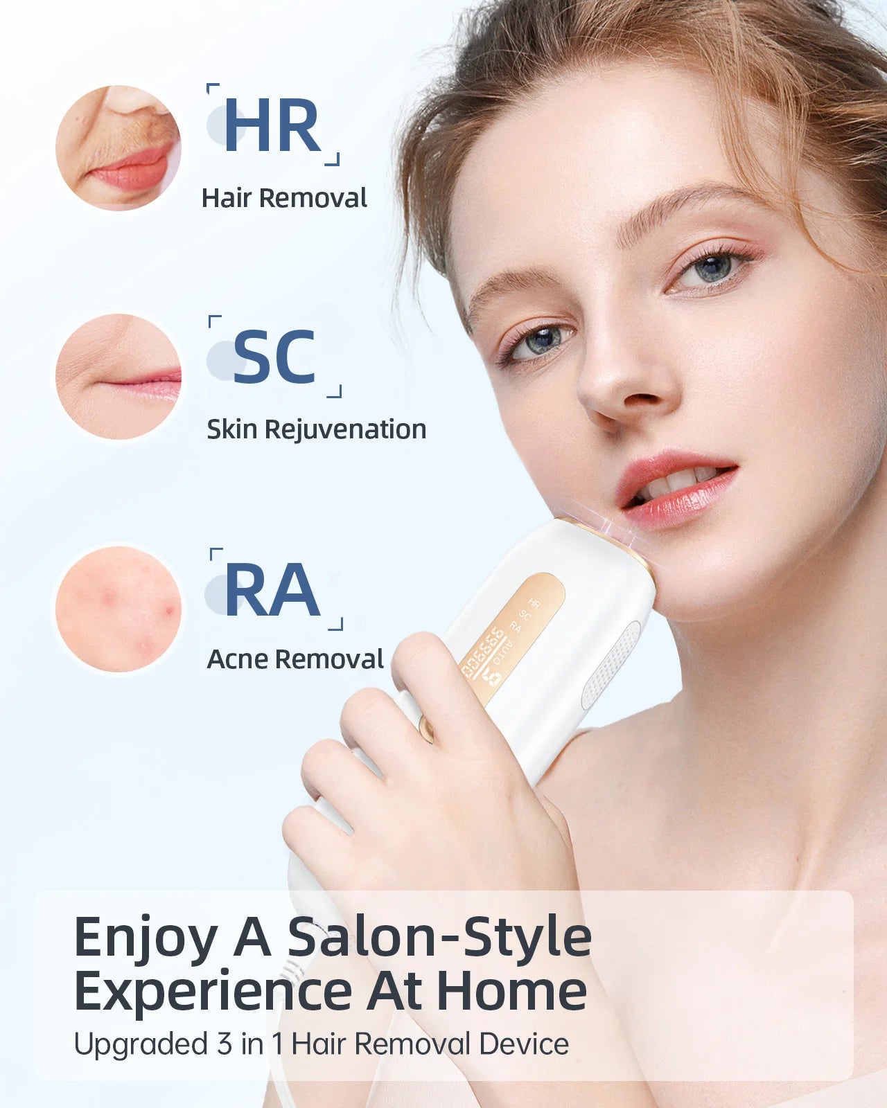 Totmizby Painless Electric IPL Permanent Hair Remover For All