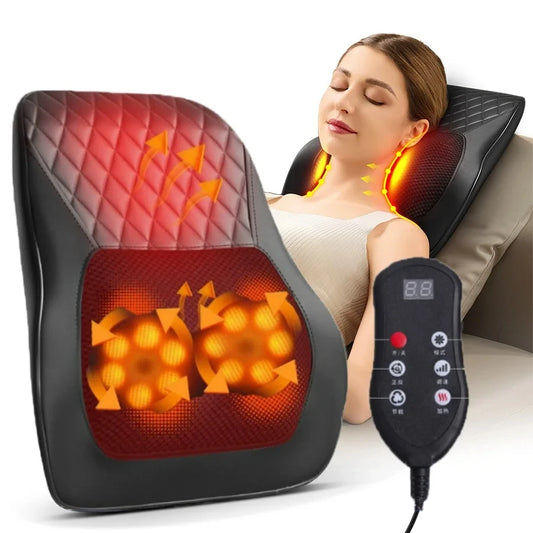 Neck Massager With Three Speeds Vibration And Heating