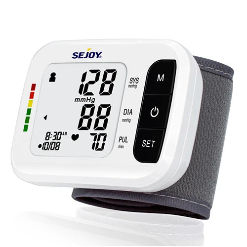 SEJOY Digital Wrist Blood Pressure Monitor Heart Rate