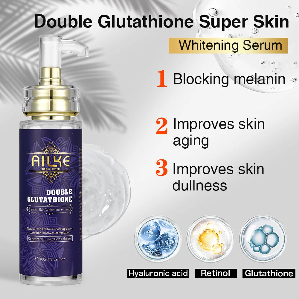 AILKE Whitening Cream Glutathione Body Lotion For Brighter Skin