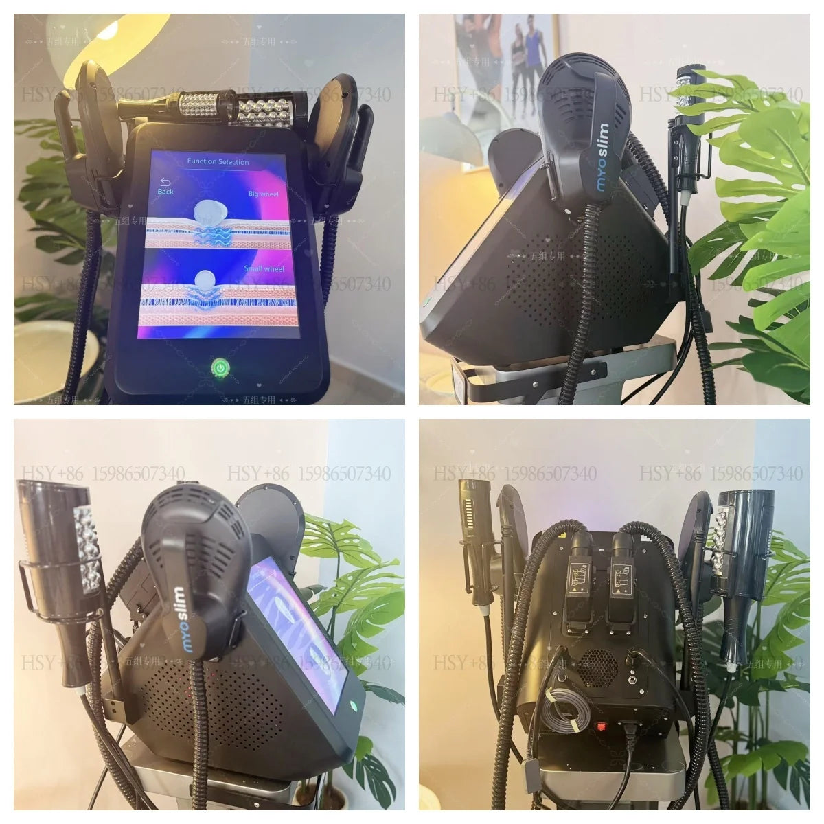 Myoslim EMS Body Sculpt Machine RF Vacuum Roller Slimming