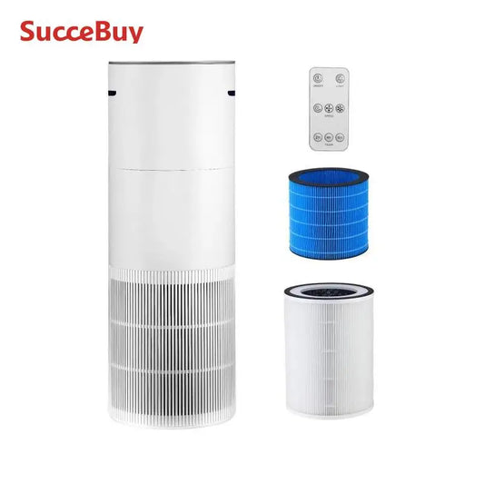 SucceBuy Air Purifier 760 M3H True HEPA 11 Filter Quiet