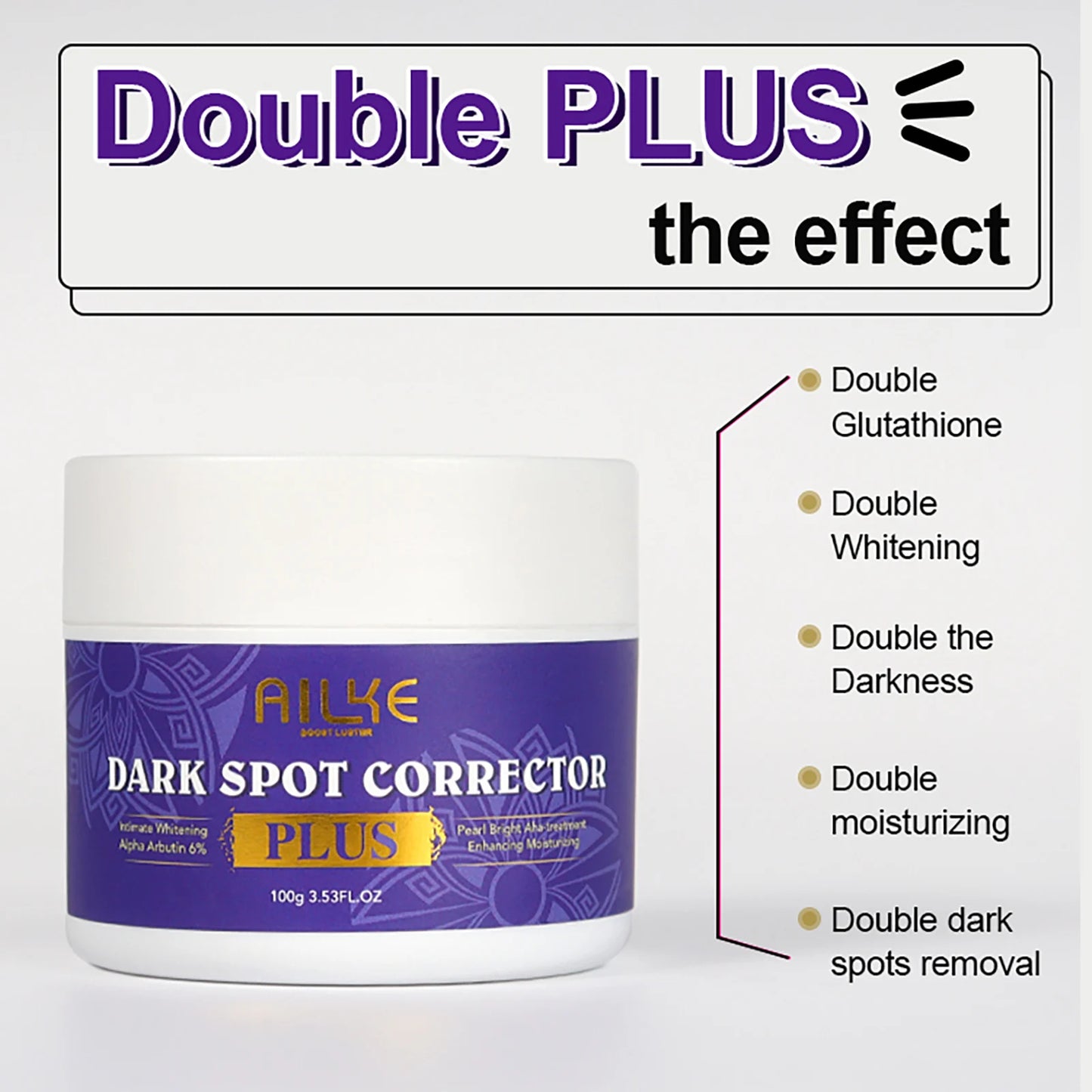 AILKE Stains Remover Face Cream With AHA Collagen Niacinamide