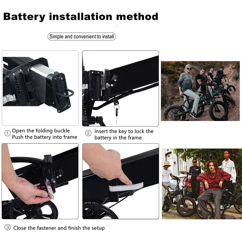 ACEBEI-POWER Replacement Battery For Mate X And Engwe Pro