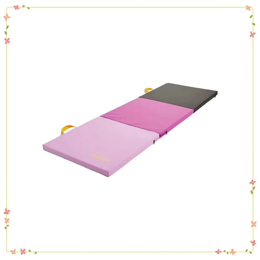 Folding Gymnastics Mat With Carry Handles Home Gym And Yoga