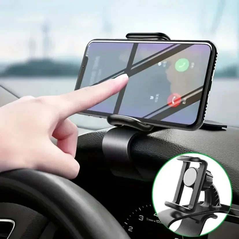 Universal Car Dashboard Phone Holder Clip Mount For Smartphones