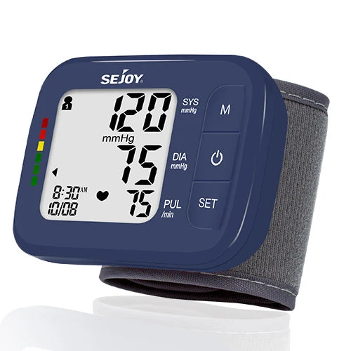 SEJOY Digital Wrist Blood Pressure Monitor Heart Rate