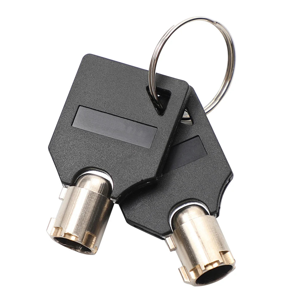 Shunmaii Bicycle Alarm Disc Brake Lock With Keys For Motorcycles