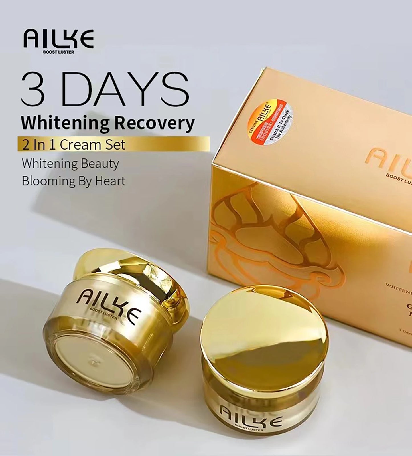 AILKE Dark Spot Corrector Cream SPF 35 Facial Whitening