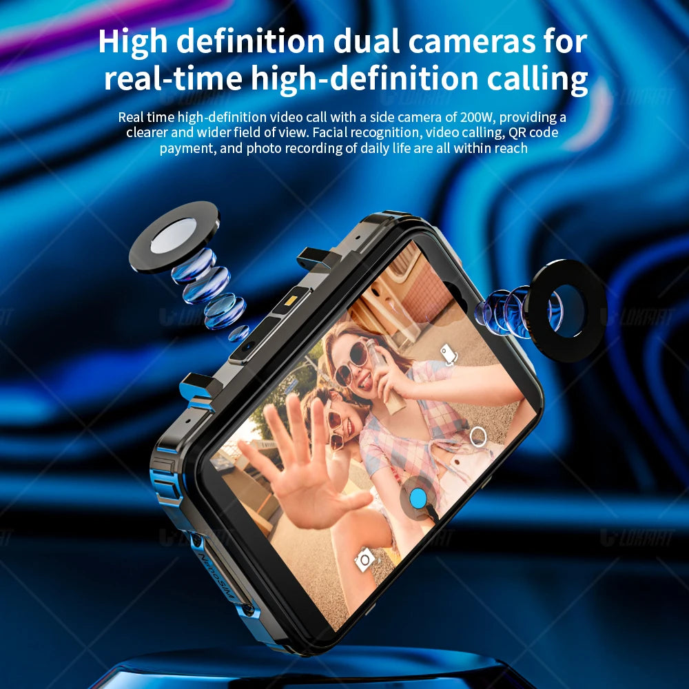 LOKMAT APPLLP 5 MAX Android Watch Phone 4G Calls Smartwatch